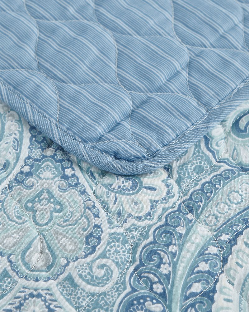 Turtle Cove 3-Piece Full/Queen Quilt Set - Caribbean Sea