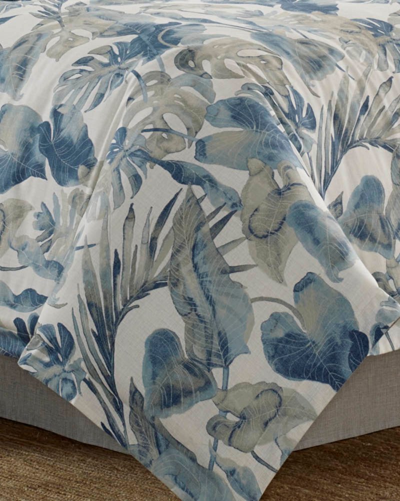 Raw Coast 3-Piece Full/Queen Duvet Cover Set - Blue