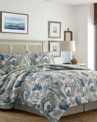 Raw Coast 3-Piece King Duvet Cover Set - Blue