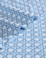 Diamond Isle 4-Piece King Sheet Set - Blue