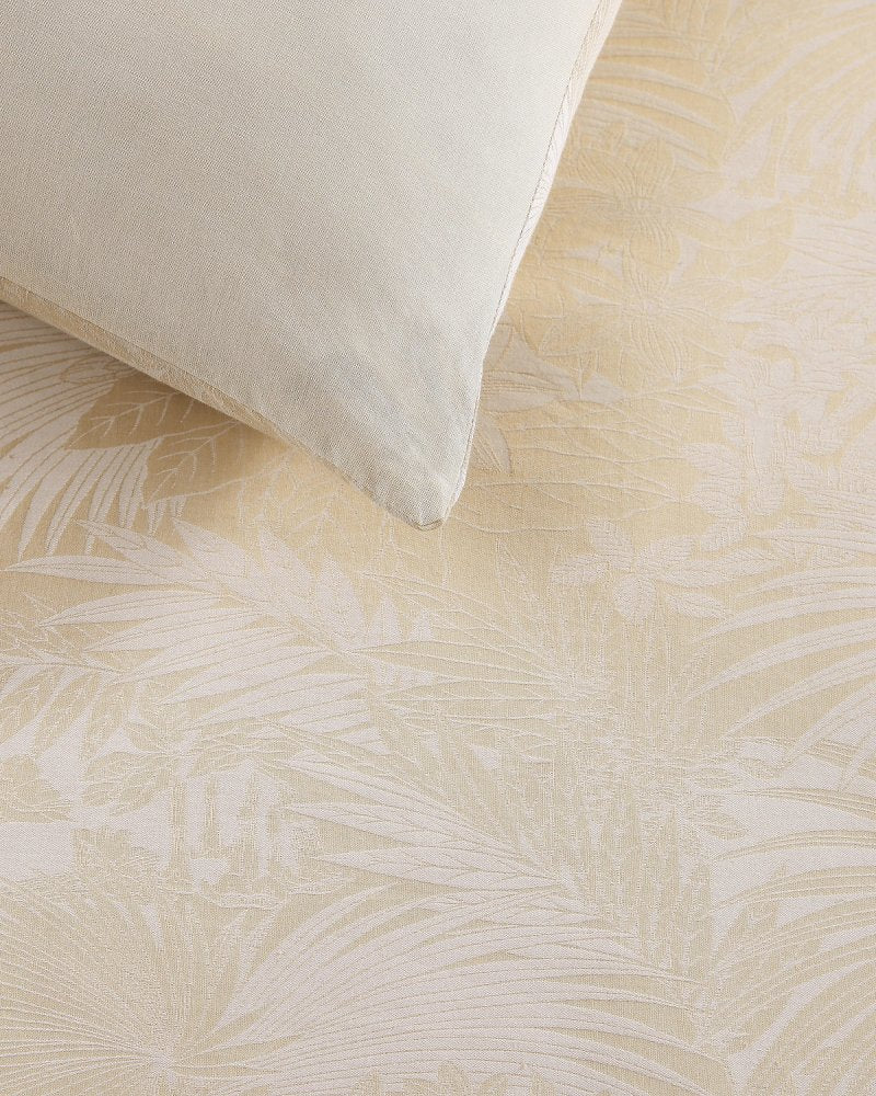 Island Estate Beachside Blooms 3-Piece Full/Queen Duvet Cover Set - Beige