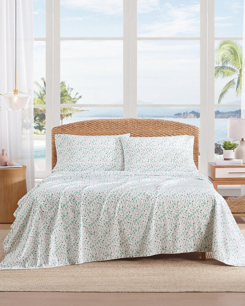 Tee Time 4-Piece Queen Sheet Set - Multicolor