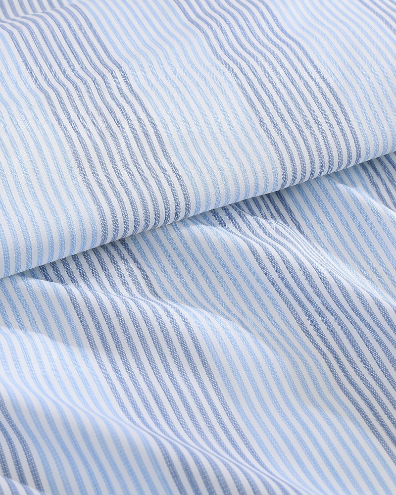 Bahama Weekend Stripe 4-Piece California King Sheet Set - Island Blue