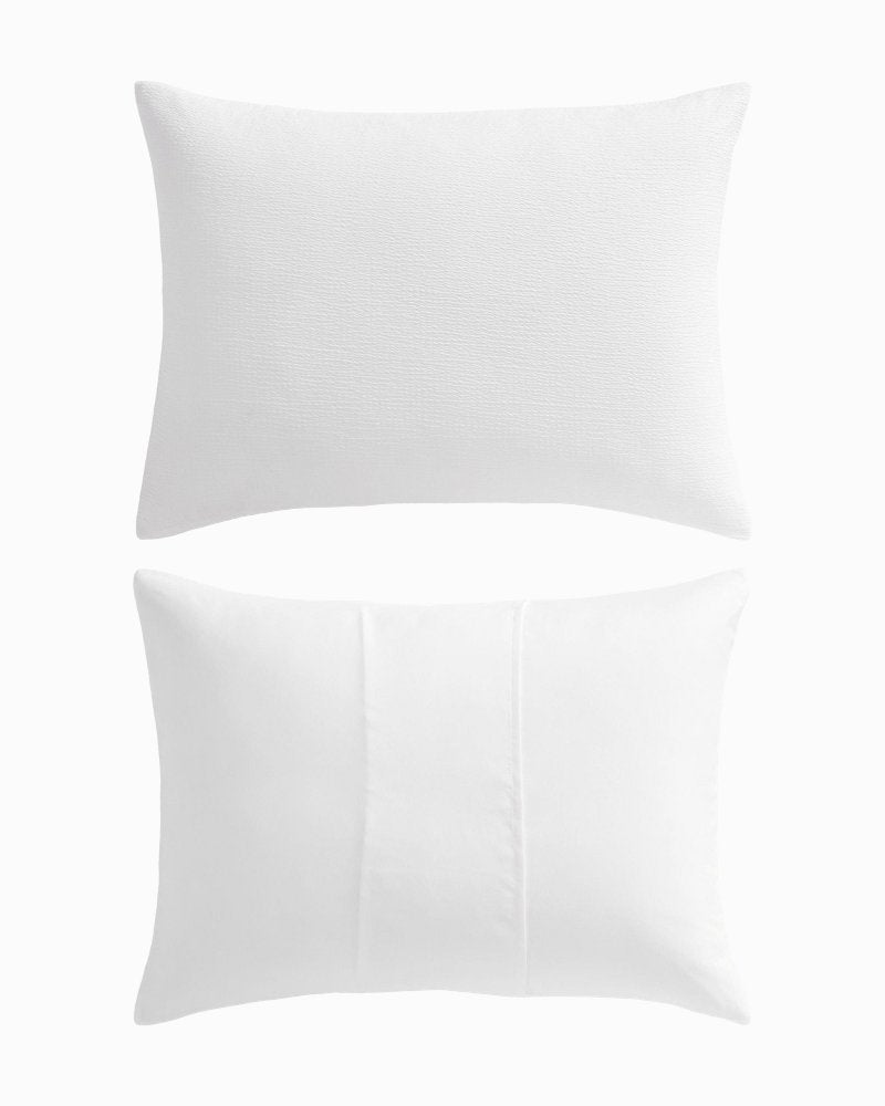 Pebble Texture Reversible 3-Piece King Comforter Set - White