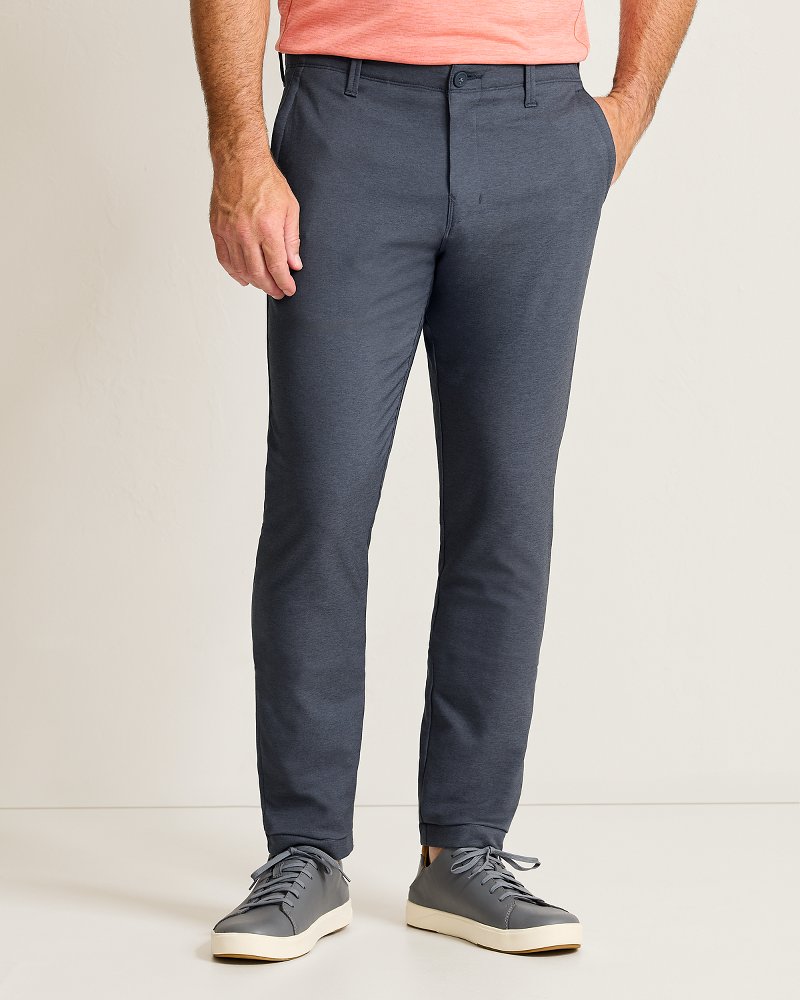 Big &amp; Tall On Par IslandZone Flat-Front Pants - Belmont Blue