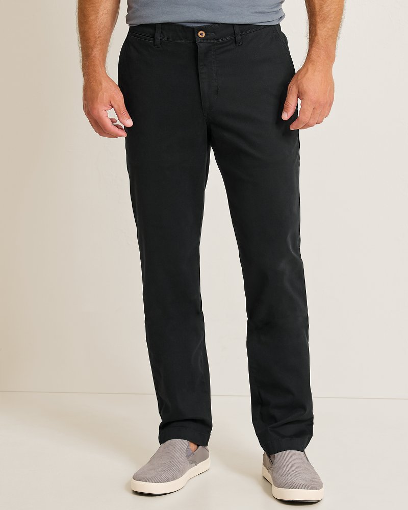 Big &amp; Tall Boracay Island Chino - Black