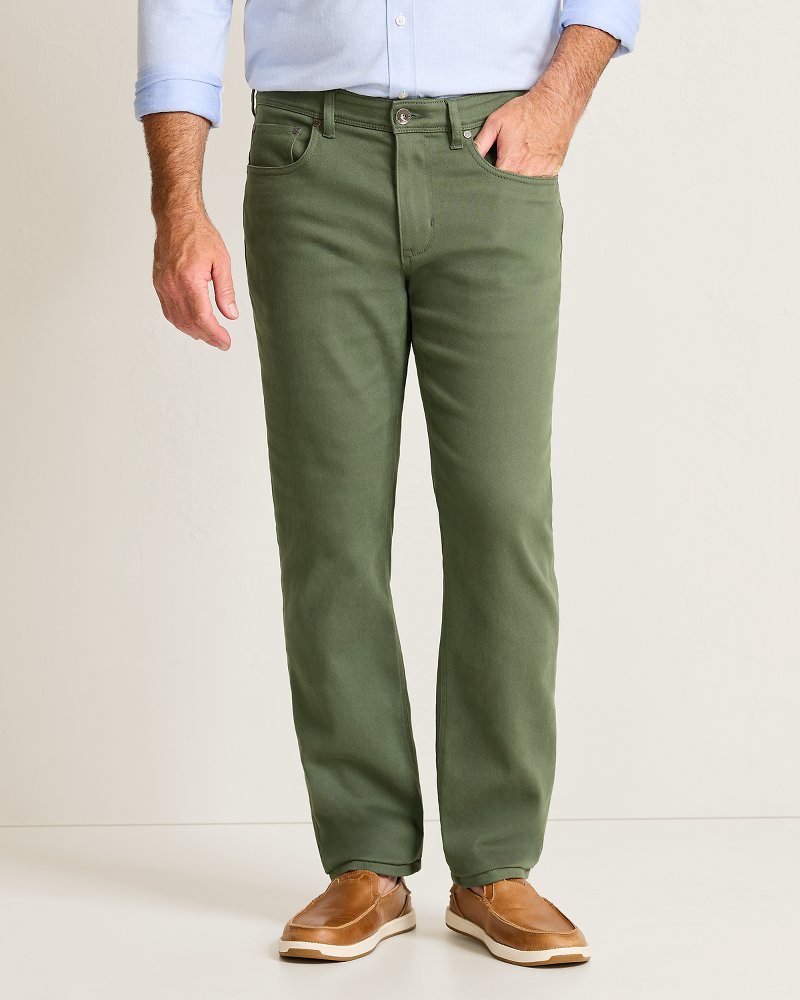 Big &amp; Tall Boracay Traveler 5-Pocket Pants - Palm Moss