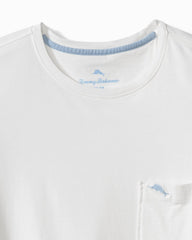 Big &amp; Tall Bali Skyline Long-Sleeve T-Shirt - White