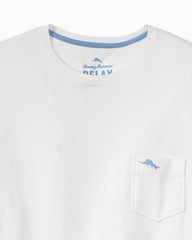 Big &amp; Tall Bali Skyline T-Shirt - White