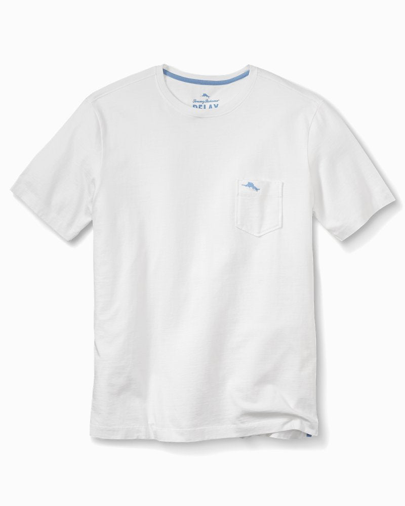 Big &amp; Tall Bali Skyline T-Shirt - White