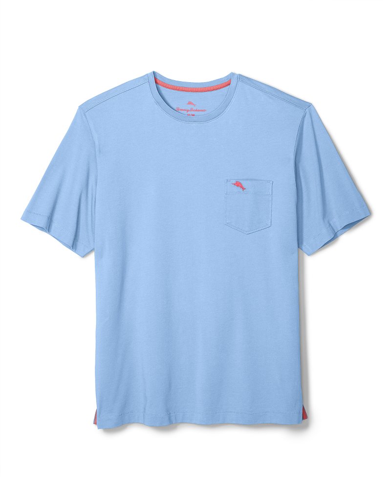 Big &amp; Tall Bali Skyline T-Shirt - Light Sky