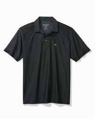 Big &amp; Tall Palm Coast Pro IslandZone Polo - Jet Black