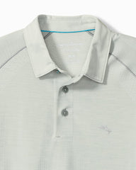 Big &amp; Tall Palm Coast Pro IslandZone Polo - Summer Grey