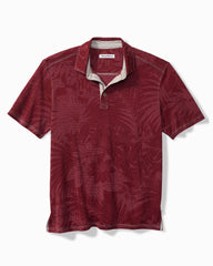 Big &amp; Tall Santiago Paradise Polo - Maroon Berry