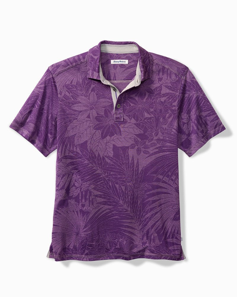 Big &amp; Tall Santiago Paradise Polo - Deep Grape