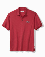 Big &amp; Tall NFL Bay Stripe IslandZone Polo - san_francisco_49ers