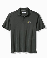 Big &amp; Tall NFL Bay Stripe IslandZone Polo - baltimore_ravens