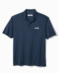 Big &amp; Tall NFL Bay Stripe IslandZone Polo - seattle_seahawks