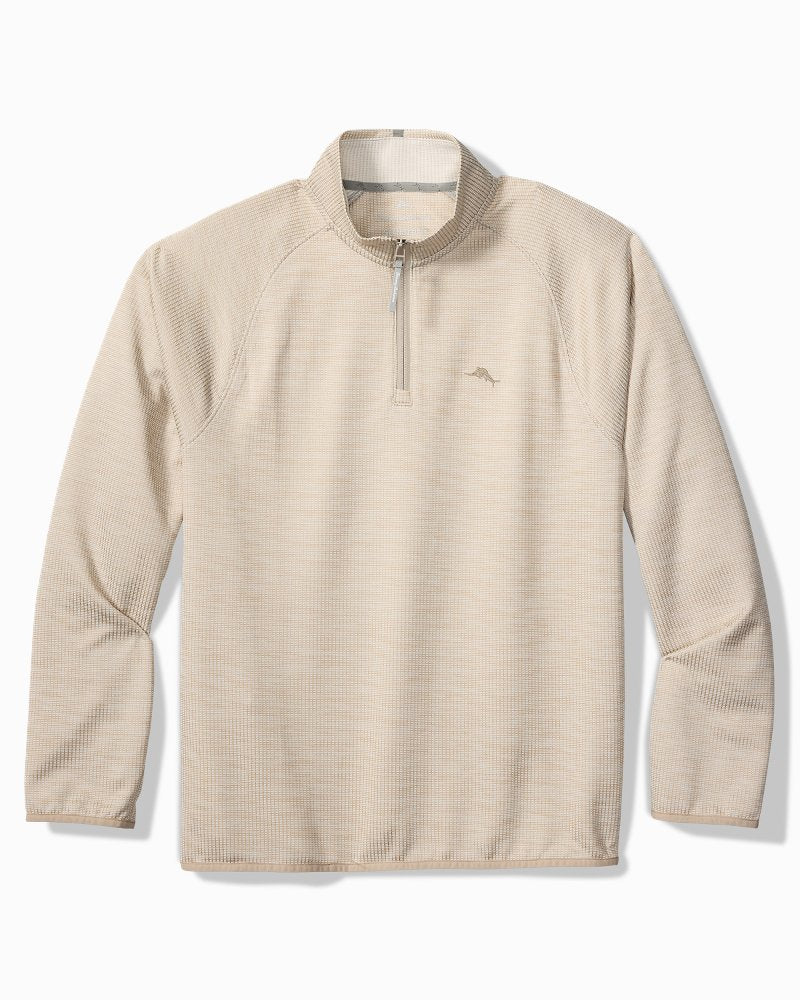 Big &amp; Tall Palm Pro Half-Zip IslandZone Sweatshirt - Arctic Wind