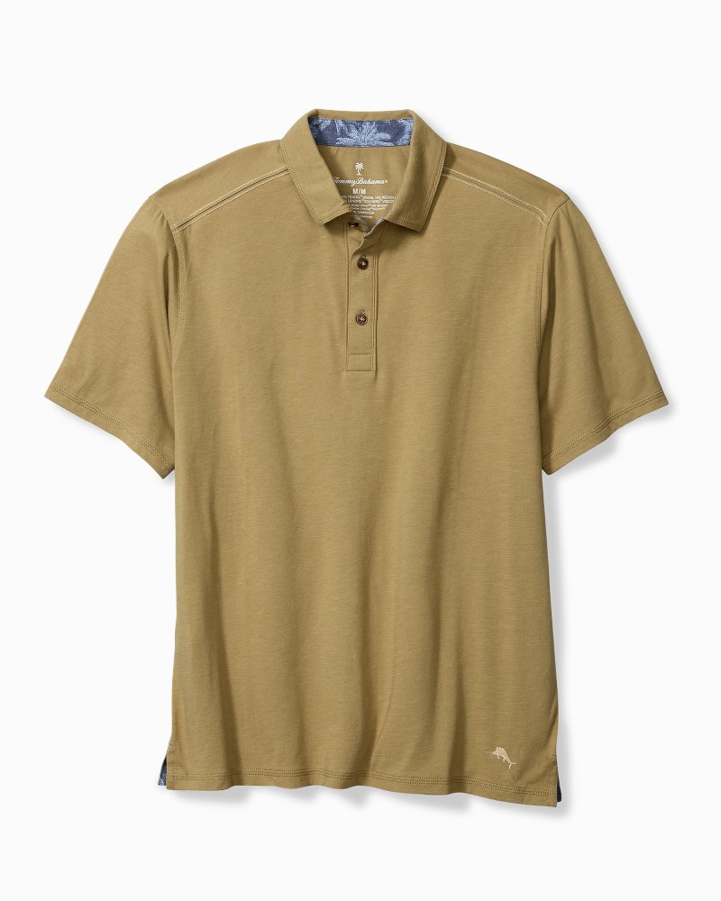 Big &amp; Tall Harbor Isles Polo - Maple Valley