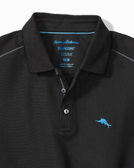Big &amp; Tall Emfielder Icon Polo - Black