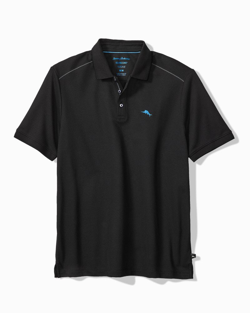 Big &amp; Tall Emfielder Icon Polo - Black