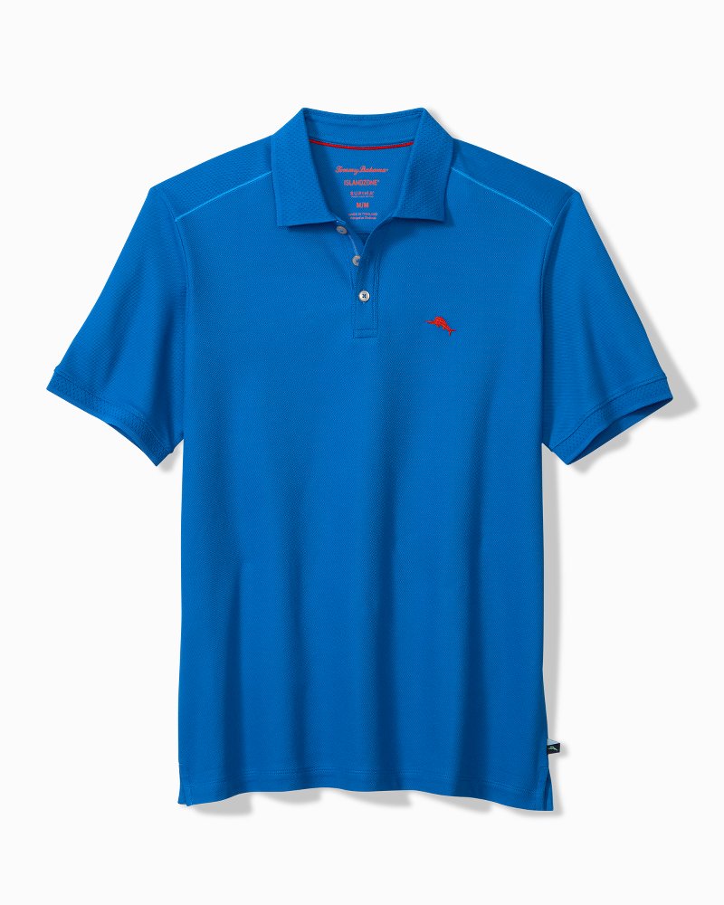 Big &amp; Tall Emfielder Icon Polo - Blue Splash