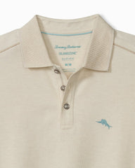 Big &amp; Tall Emfielder Icon Polo - Coconut Heather