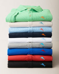 Big &amp; Tall Emfielder Icon Polo - Light Neptune Green