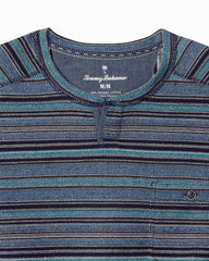 Big &amp; Tall San Felipe Stripe Baja Abaco Sweater - Coastline