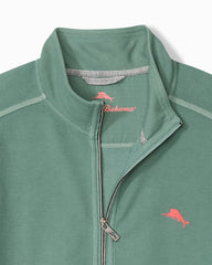 Big &amp; Tall Montego Beach Full-Zip Sweatshirt - Dark Spa