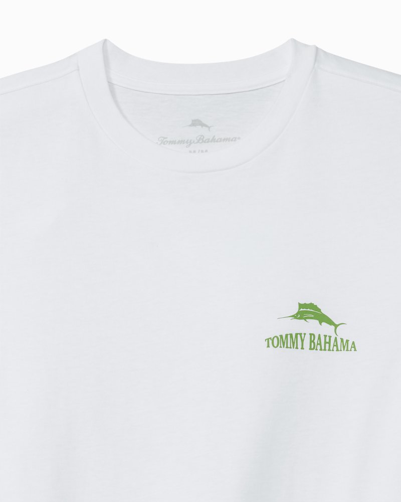 Big &amp; Tall Fairway to Heaven Graphic T-Shirt - White