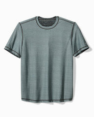 Big &amp; Tall Wave Break Reversible Crew IslandZone T-Shirt - Onyx