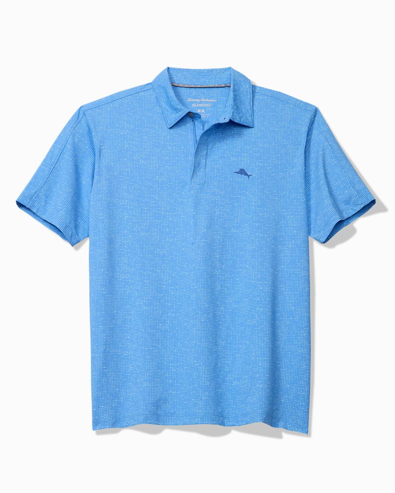 Big &amp; Tall Palm Dunes IslandZone Polo - Blue Lapis