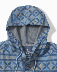Big &amp; Tall Diamante Dunes Baja Hoodie - Infinity Sky