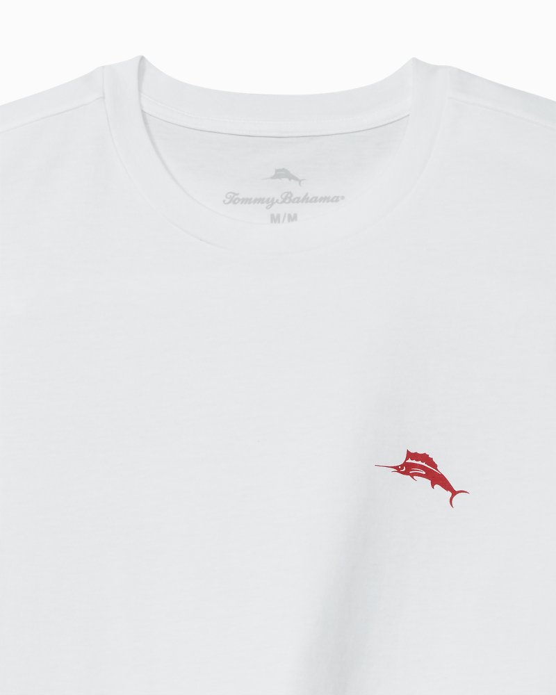 Big &amp; Tall Claw &amp; Order Graphic T-Shirt - White