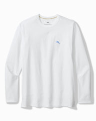 Big &amp; Tall Paradise in a Bottle Lux Long-Sleeve T-Shirt - White