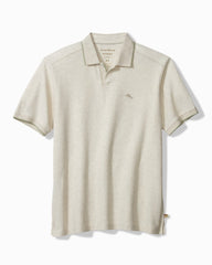 Big &amp; Tall Emfielder Johnny Collar IslandZone Polo - Arctic Wind Heather