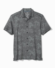 Big &amp; Tall Costa Wave Twilight Canopy IslandZone Camp Shirt - Night Cap