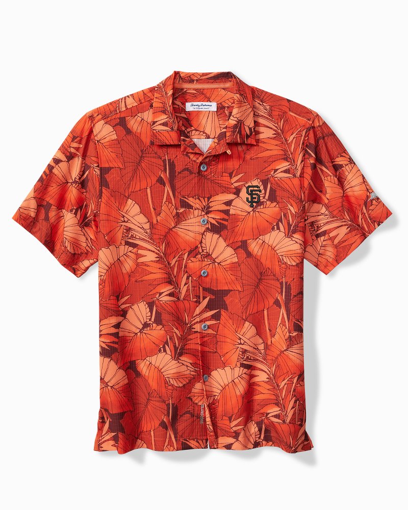 Big &amp; Tall MLB Bahama Coast Nuevo Fronds IslandZone Shirt - san_francisco_giants