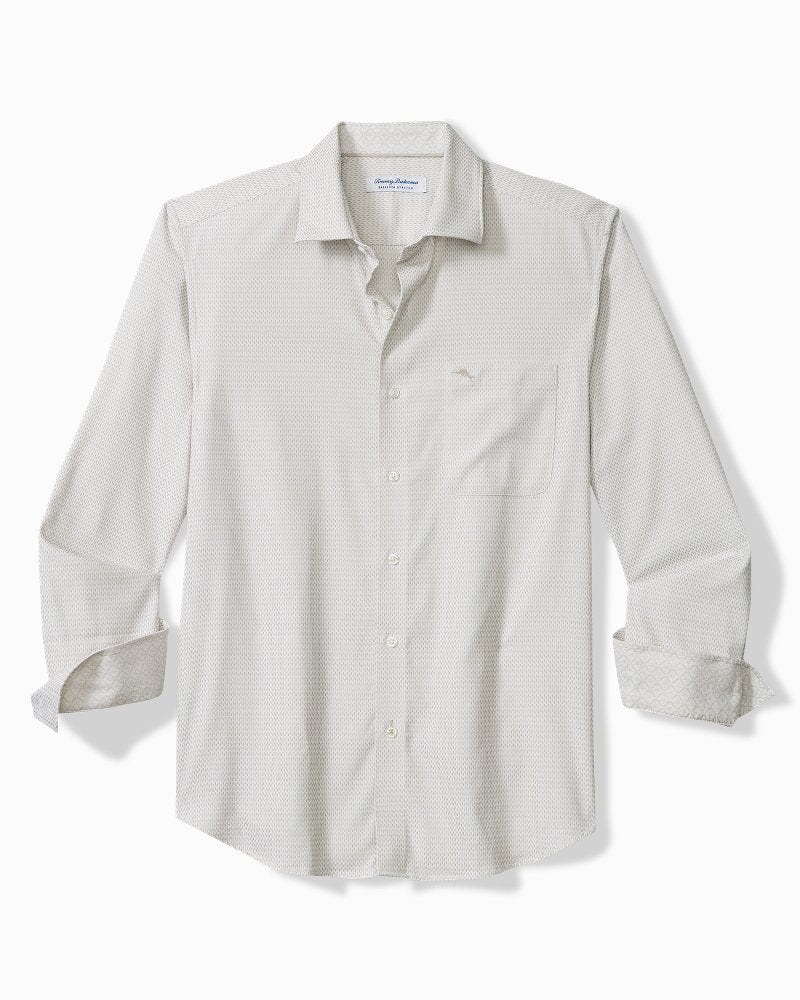 Big &amp; Tall Sarasota Stretch Ventura Coast IslandZone Shirt - Khaki