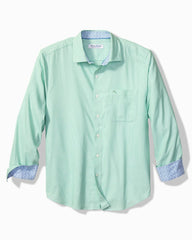 Big &amp; Tall Sarasota Stretch Ventura Coast IslandZone Shirt - Dusty Jade Green