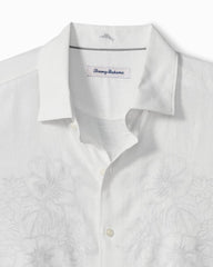 Big &amp; Tall Tide the Knot Long-Sleeve Linen Shirt - White