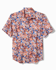 Big &amp; Tall Bahama Coast Royal Palms IslandZone Shirt - Majorca
