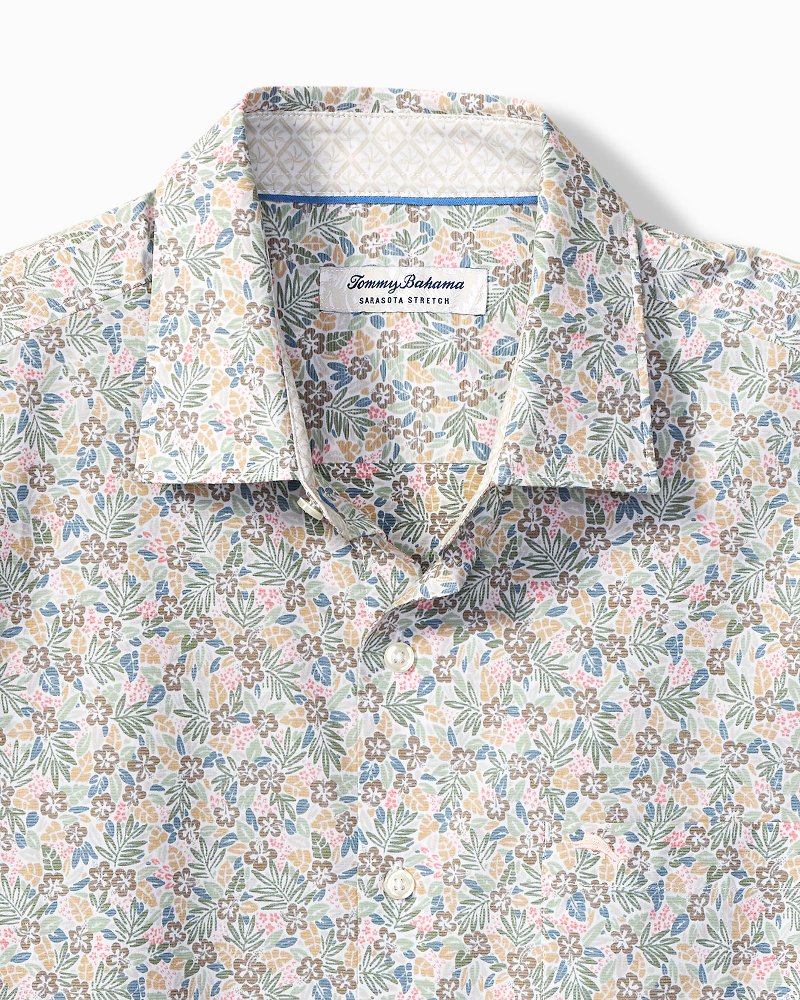 Big &amp; Tall Sarasota Stretch Aveiro Sands IslandZone Shirt - Antique Ivy