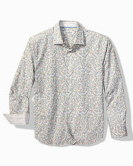 Big &amp; Tall Sarasota Stretch Aveiro Sands IslandZone Shirt - Antique Ivy