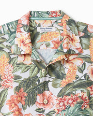 Big &amp; Tall Coastal Ease Golden Gardens IslandZone Camp Shirt - Parisian