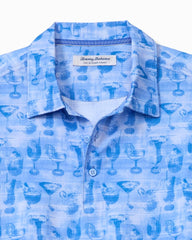 Big &amp; Tall Bahama Coast Fizz Impressions IslandZone Polo - Glacier Blue
