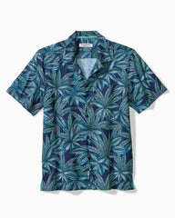 Big &amp; Tall Bahama Coast Luau Blooms IslandZone Shirt - Insignia Blue