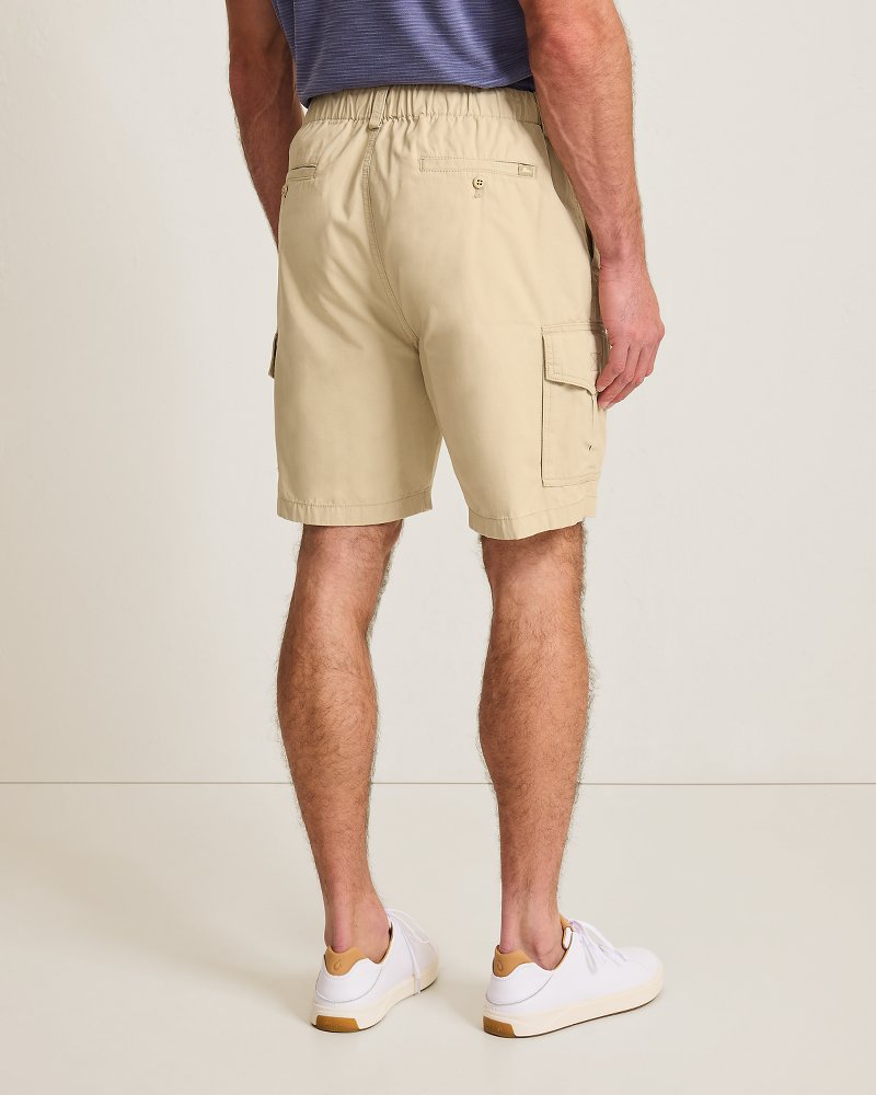 Big &amp; Tall Bahama Survivor E-Waist Cargo Shorts - Shoreline
